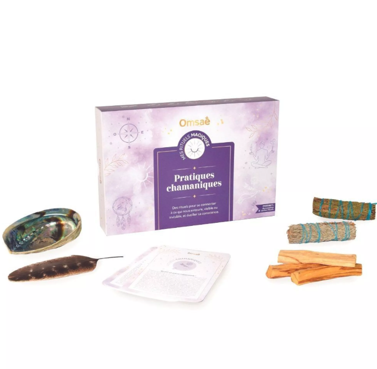 Coffret Omsaé Rituels Chamaniques – Explorez votre voyage spirituel intérieur 🌿✨